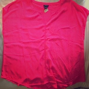 Torrid pink blouse new with tag